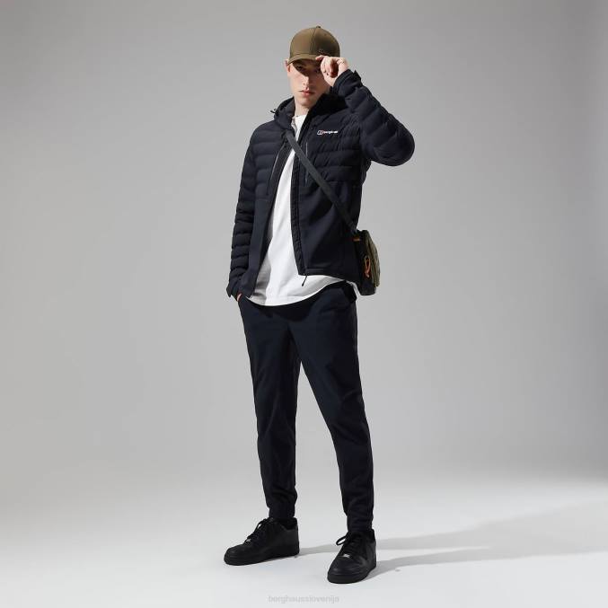 Berghaus moški urbane theran hlače 6JTH234 oblačila urb jet črna