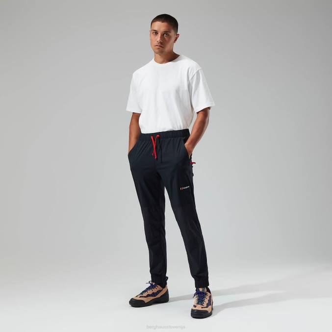 Berghaus moški vetrovka 90 hlače 6JTH550 oblačila Črna