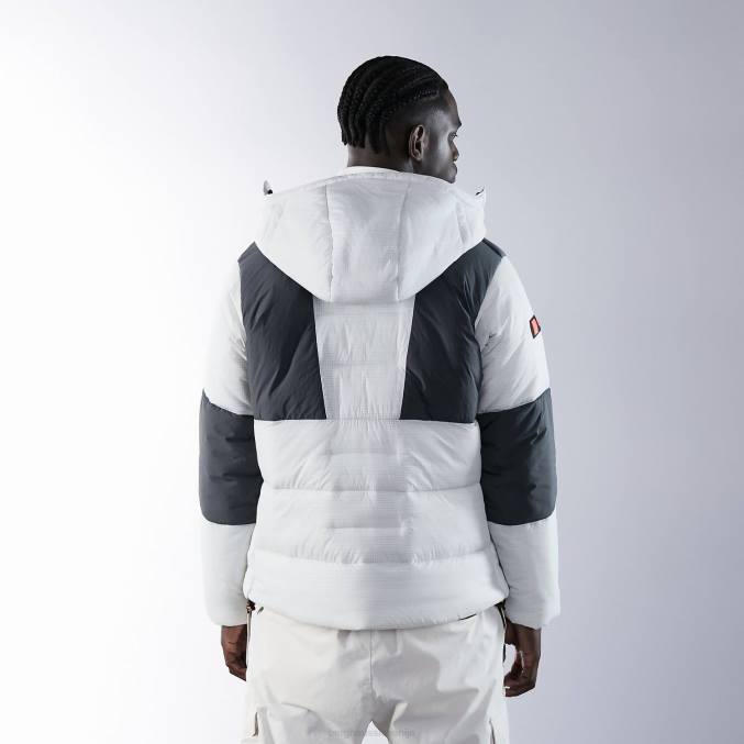 Berghaus moški Raimus izolirana jakna 6JTH95 oblačila bela/siva