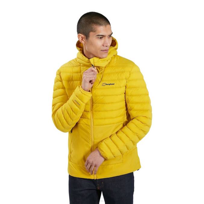 Berghaus moški affine izolirana jakna 6JTH86 oblačila rumena