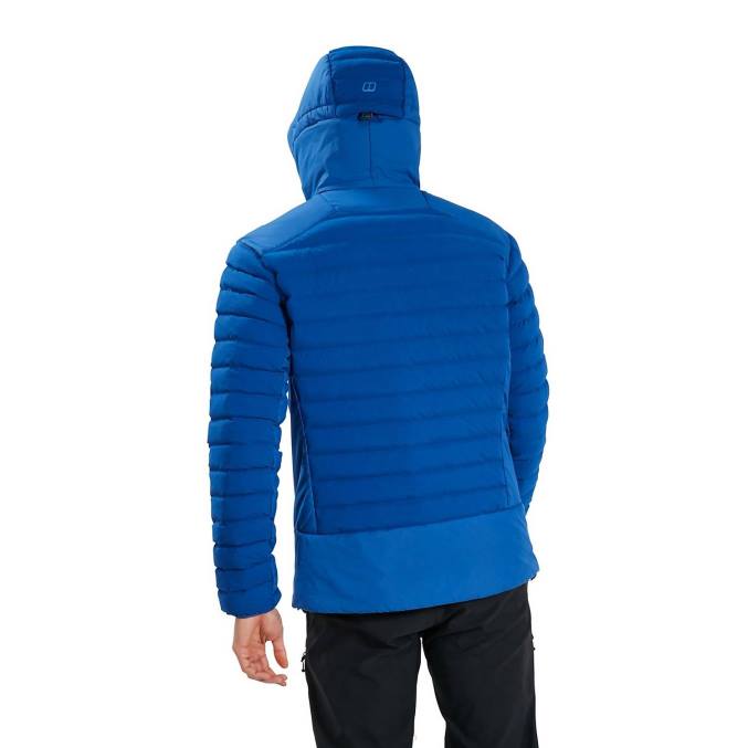 Berghaus moški affine izolirana jakna 6JTH87 oblačila modra