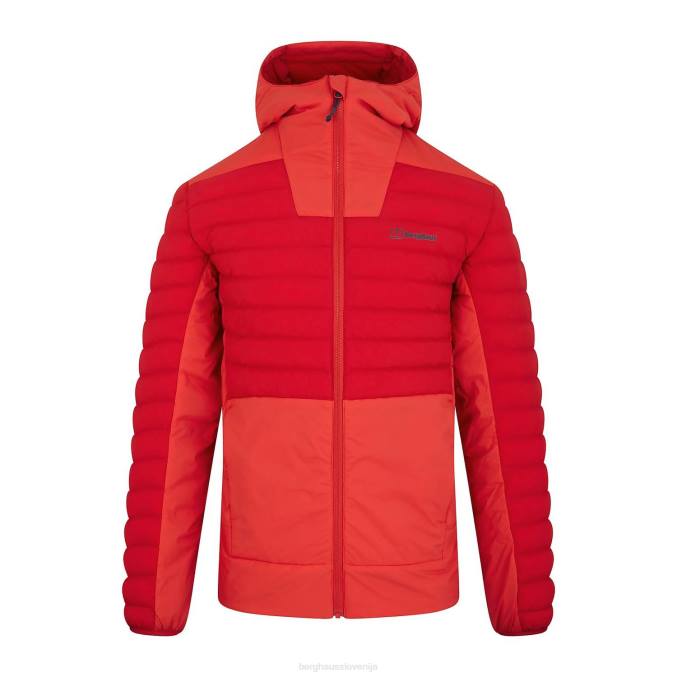 Berghaus moški affine izolirana jakna 6JTH88 oblačila rdeča