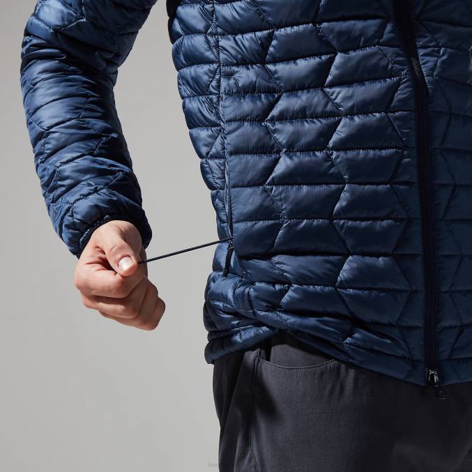 Berghaus moški cuillin izoliran pulover s kapuco 6JTH62 oblačila dusk/modri blazer