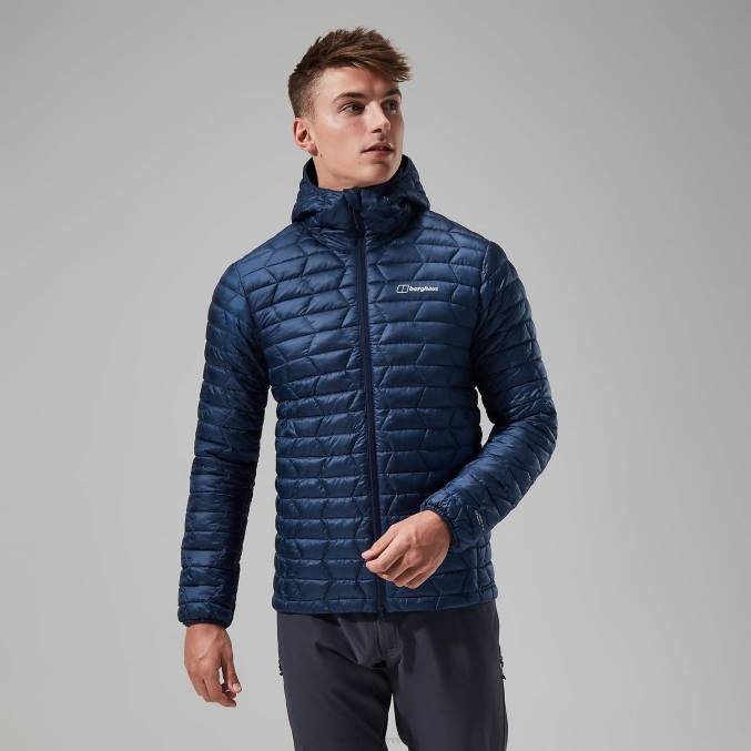 Berghaus moški cuillin izoliran pulover s kapuco 6JTH62 oblačila dusk/modri blazer