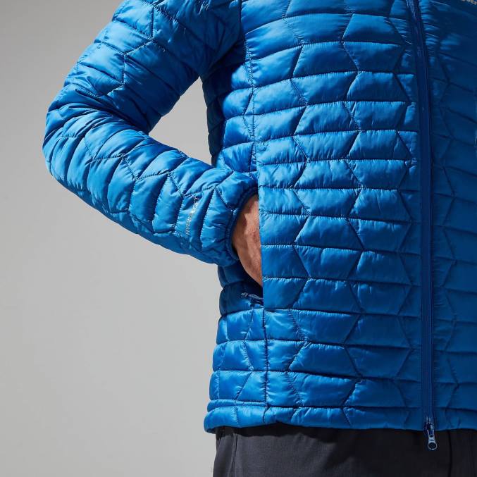 Berghaus moški cuillin izoliran pulover s kapuco 6JTH63 oblačila turško morje/limoges