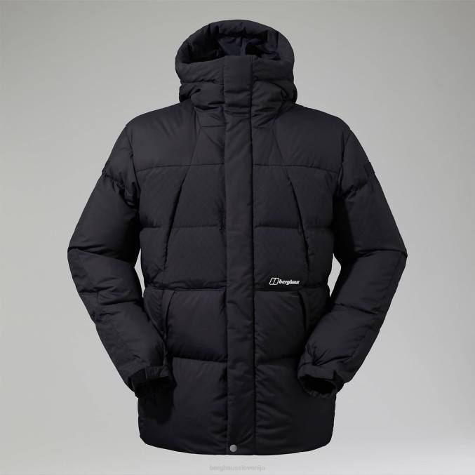 Berghaus moški fawdon puhovka 6JTH59 oblačila jet črna