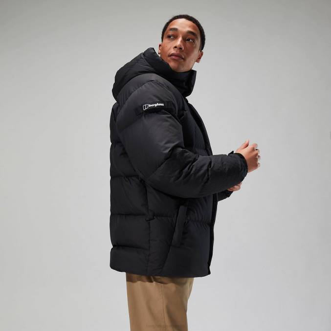 Berghaus moški fawdon puhovka 6JTH59 oblačila jet črna
