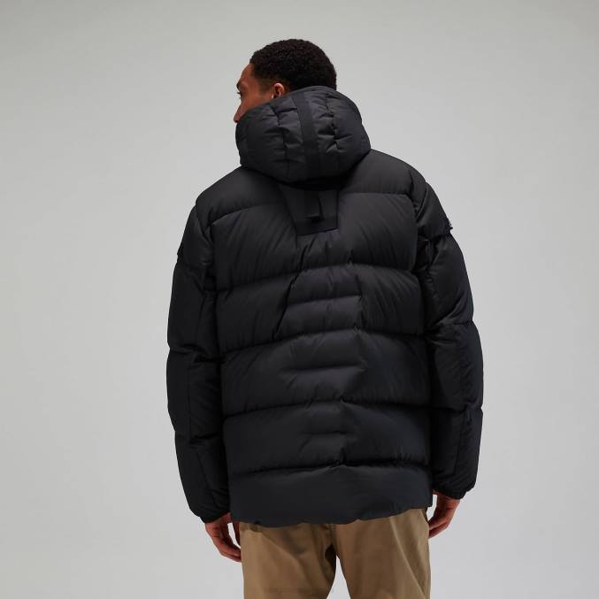 Berghaus moški fawdon puhovka 6JTH59 oblačila jet črna