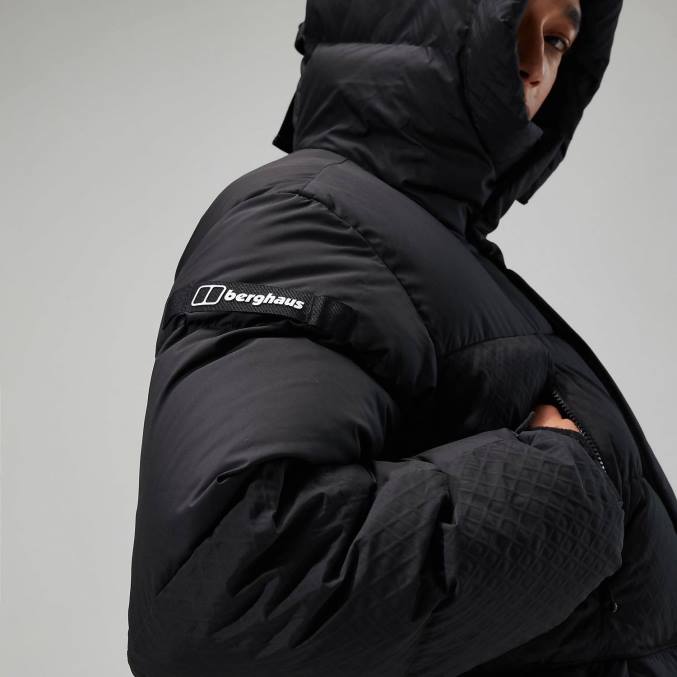 Berghaus moški fawdon puhovka 6JTH59 oblačila jet črna