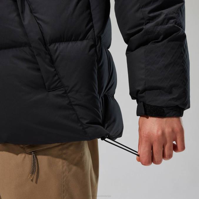 Berghaus moški fawdon puhovka 6JTH59 oblačila jet črna