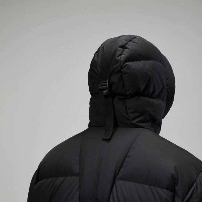 Berghaus moški fawdon puhovka 6JTH59 oblačila jet črna