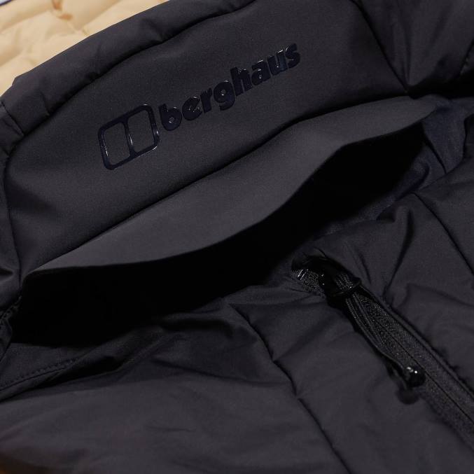 Berghaus moški jakna z izolacijo jesmond 6JTH74 oblačila peščena sipina
