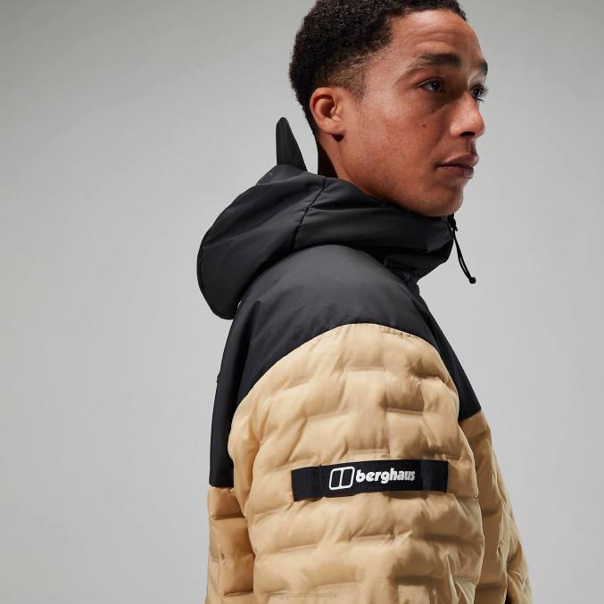 Berghaus moški jakna z izolacijo jesmond 6JTH74 oblačila peščena sipina