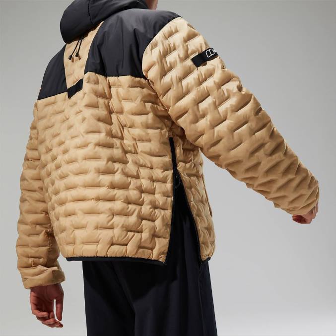 Berghaus moški jakna z izolacijo jesmond 6JTH74 oblačila peščena sipina