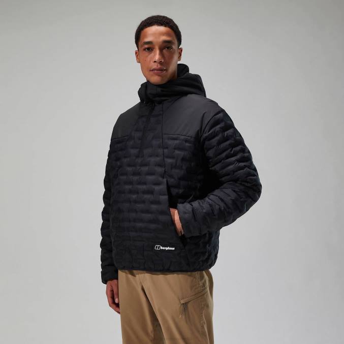 Berghaus moški jakna z izolacijo jesmond 6JTH75 oblačila jet črna