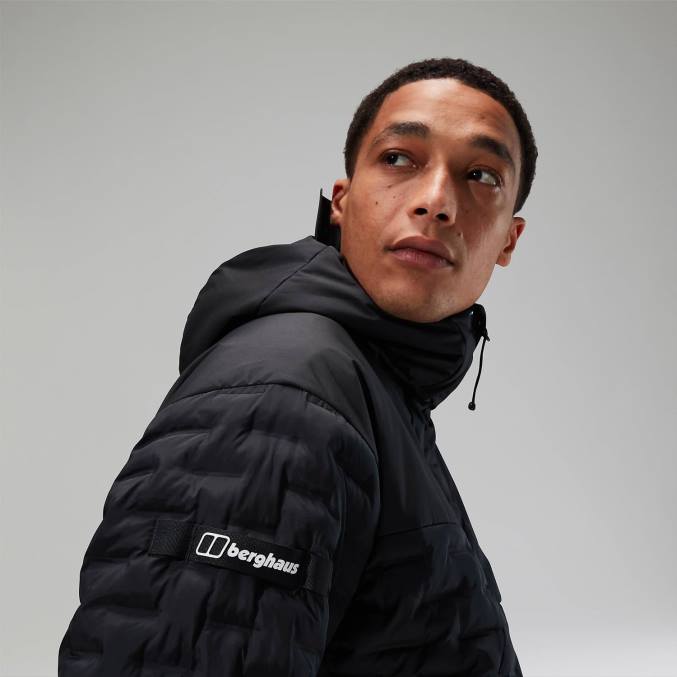 Berghaus moški jakna z izolacijo jesmond 6JTH75 oblačila jet črna