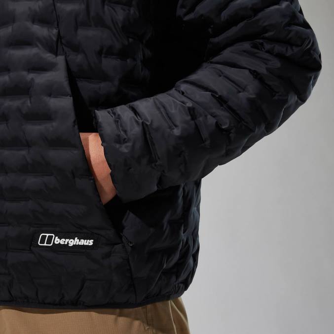 Berghaus moški jakna z izolacijo jesmond 6JTH75 oblačila jet črna