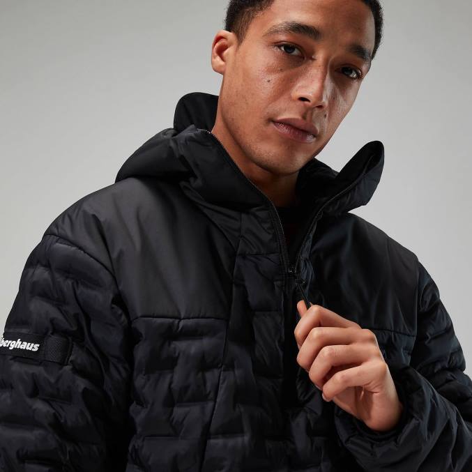 Berghaus moški jakna z izolacijo jesmond 6JTH75 oblačila jet črna