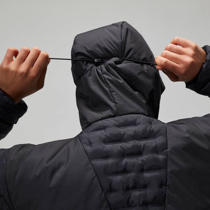 Berghaus moški jakna z izolacijo jesmond 6JTH75 oblačila jet črna