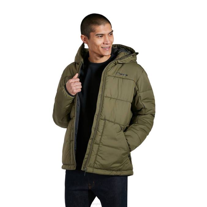 Berghaus moški komatiite izolirana jakna 6JTH52 oblačila zelena
