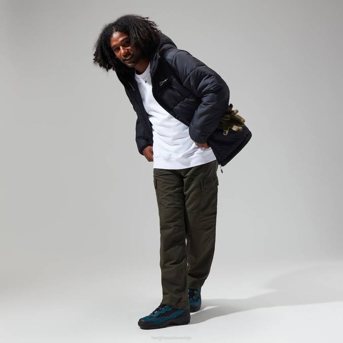 Berghaus moški komatiite jakna 6JTH51 oblačila Črna