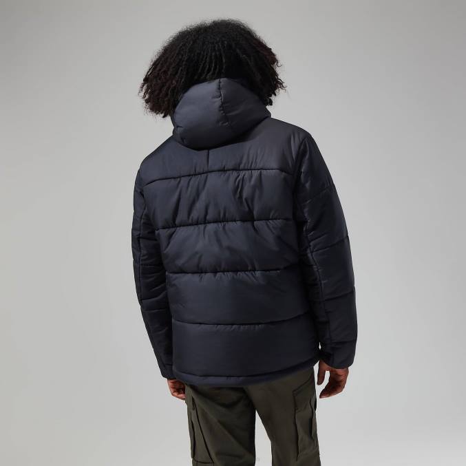 Berghaus moški komatiite jakna 6JTH51 oblačila Črna