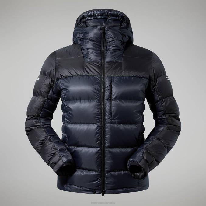 Berghaus moški mtn arete ultra puhast pulover s kapuco 6JTH71 oblačila jet črna