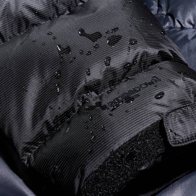 Berghaus moški mtn arete ultra puhast pulover s kapuco 6JTH71 oblačila jet črna