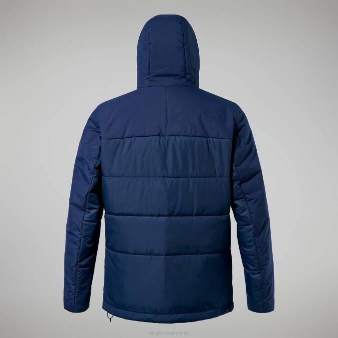 Berghaus moški pole 21 jakna 6JTH76 oblačila temno modra