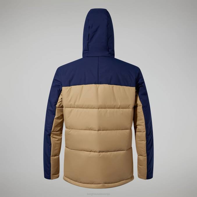 Berghaus moški pole 21 jakna 6JTH89 oblačila naravna/temno modra