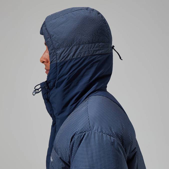 Berghaus moški sabber puhovka s kapuco 6JTH68 oblačila mrak