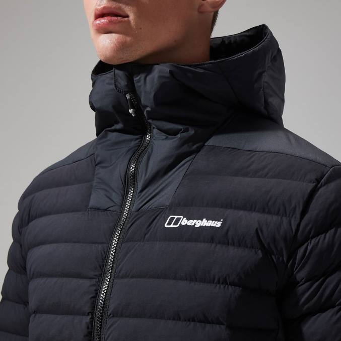 Berghaus moški sorodna jakna 6JTH85 oblačila Črna