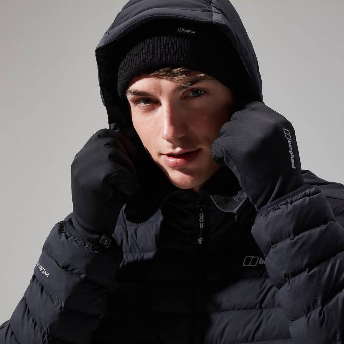 Berghaus moški sorodna jakna 6JTH85 oblačila Črna