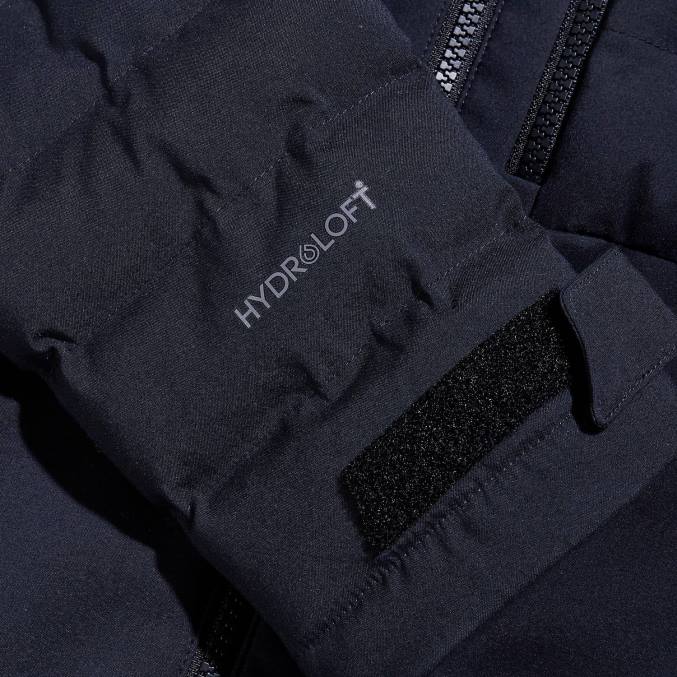 Berghaus moški theran hibridna jakna s kapuco 6JTH60 oblačila jet črna