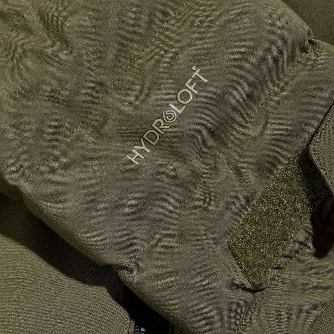 Berghaus moški theran hibridna jakna s kapuco 6JTH61 oblačila oljčna noč