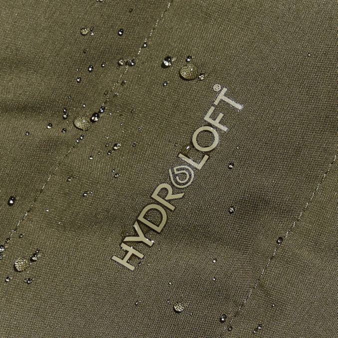 Berghaus moški theran hibridna jakna s kapuco 6JTH61 oblačila oljčna noč