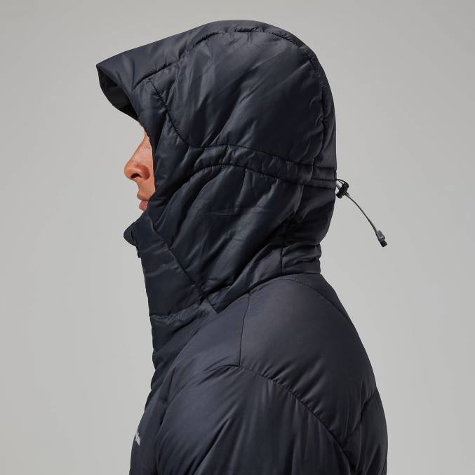 Berghaus moški urban ronnas odsevna jakna 6JTH93 oblačila jet črna