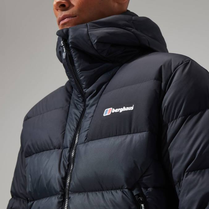 Berghaus moški urban ronnas odsevna jakna 6JTH93 oblačila jet črna