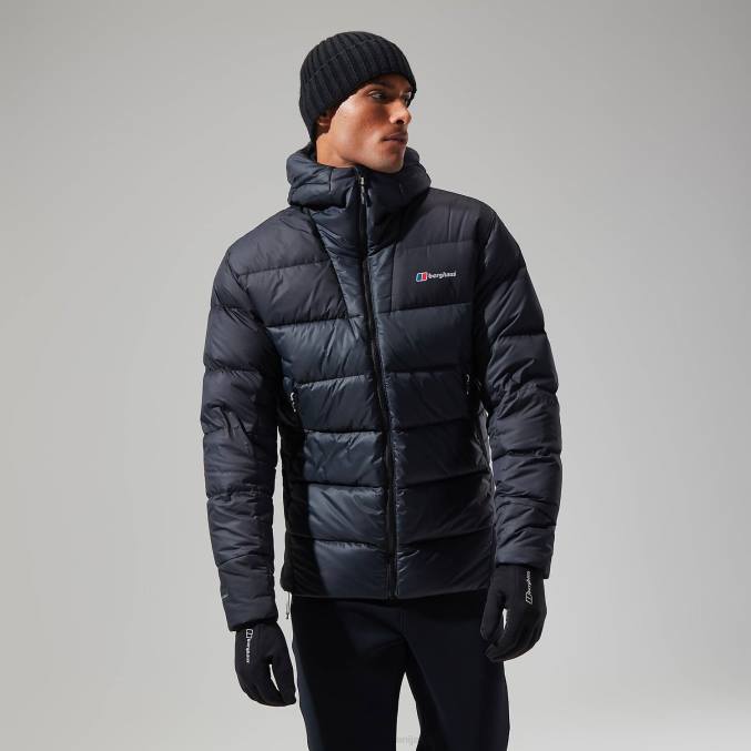 Berghaus moški urban ronnas odsevna jakna 6JTH93 oblačila jet črna