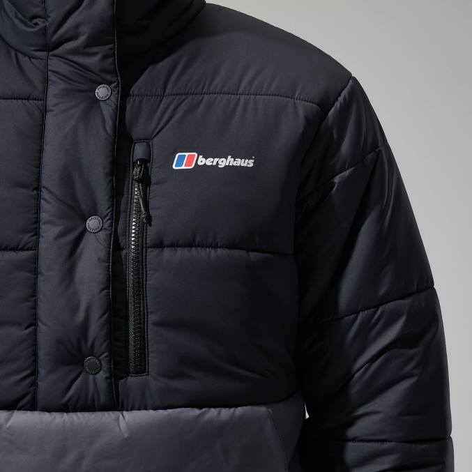 Berghaus moški urbana selapass halja 6JTH80 oblačila črno/siva tanka črta