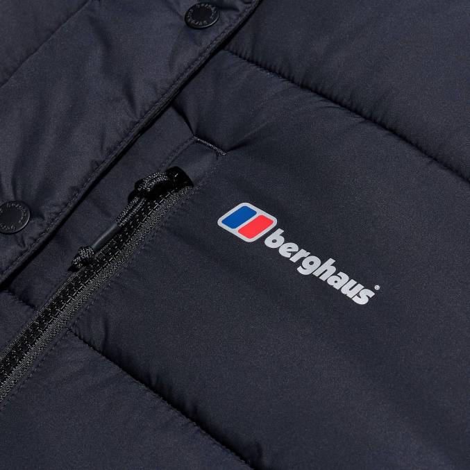 Berghaus moški urbana selapass halja 6JTH80 oblačila črno/siva tanka črta