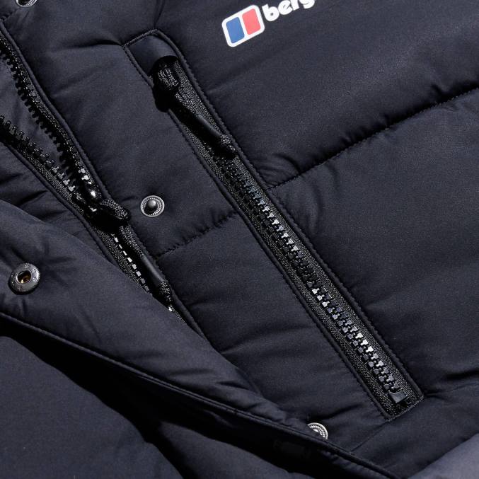 Berghaus moški urbana selapass halja 6JTH80 oblačila črno/siva tanka črta