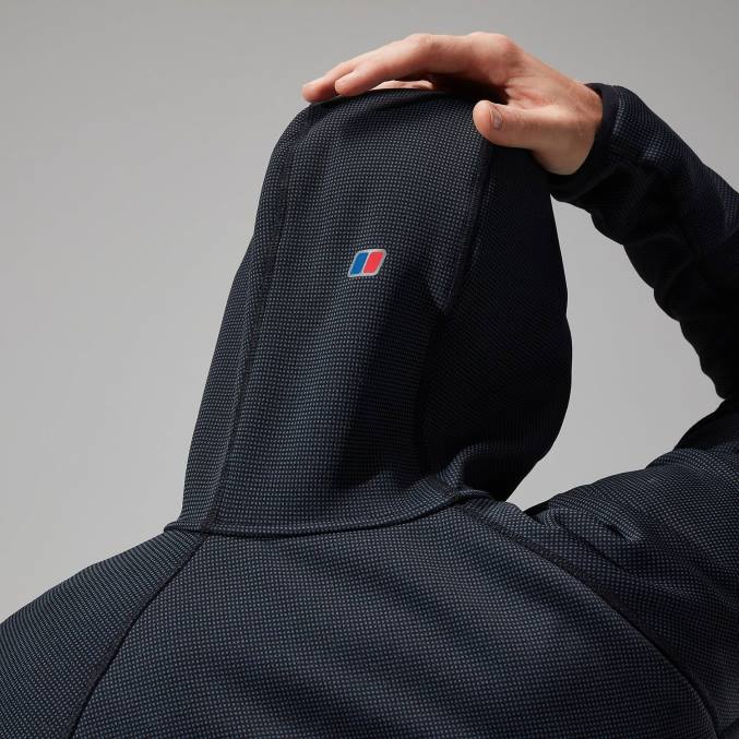 Berghaus moški urbani pravitale hibrid 6JTH65 oblačila jet black/carbon