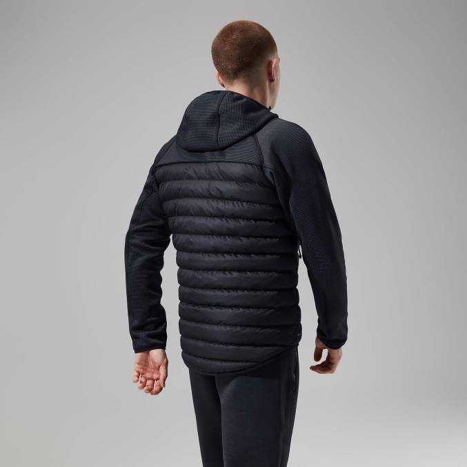 Berghaus moški urbani pravitale hibrid 6JTH65 oblačila jet black/carbon