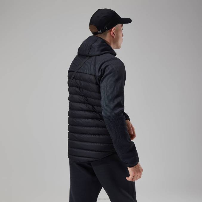 Berghaus moški urbani pravitale hibrid 6JTH65 oblačila jet black/carbon