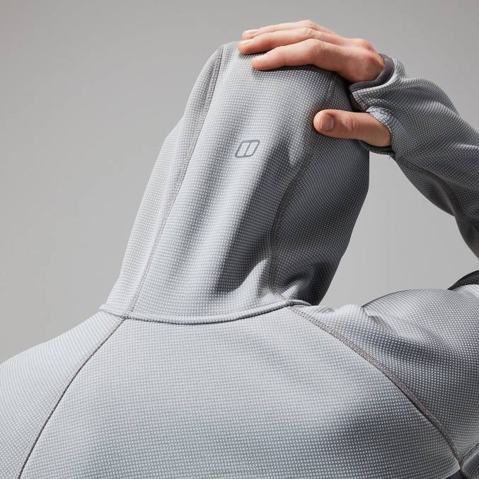 Berghaus moški urbani pravitale hibrid 6JTH66 oblačila siva črta/spomenik