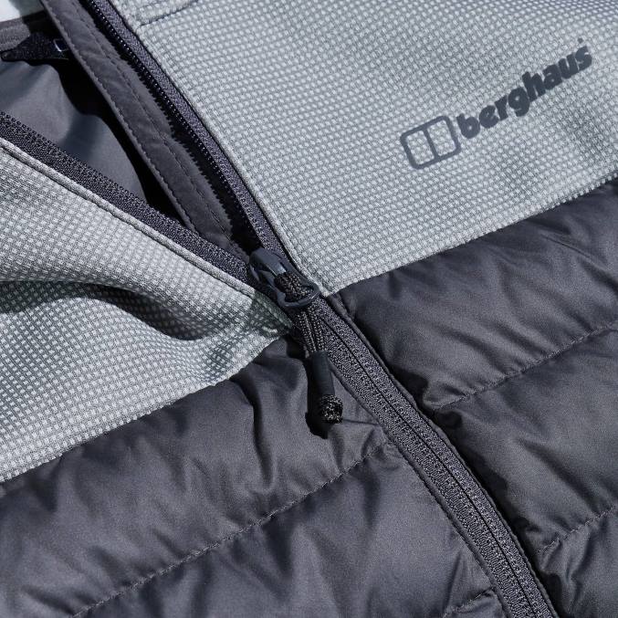 Berghaus moški urbani pravitale hibrid 6JTH66 oblačila siva črta/spomenik