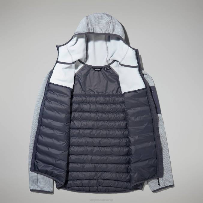 Berghaus moški urbani pravitale hibrid 6JTH66 oblačila siva črta/spomenik