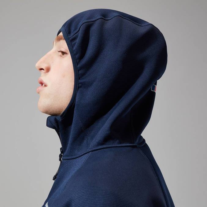 Berghaus moški urbani pravitale hibrid 6JTH67 oblačila mornarsko navy blazer/dusk