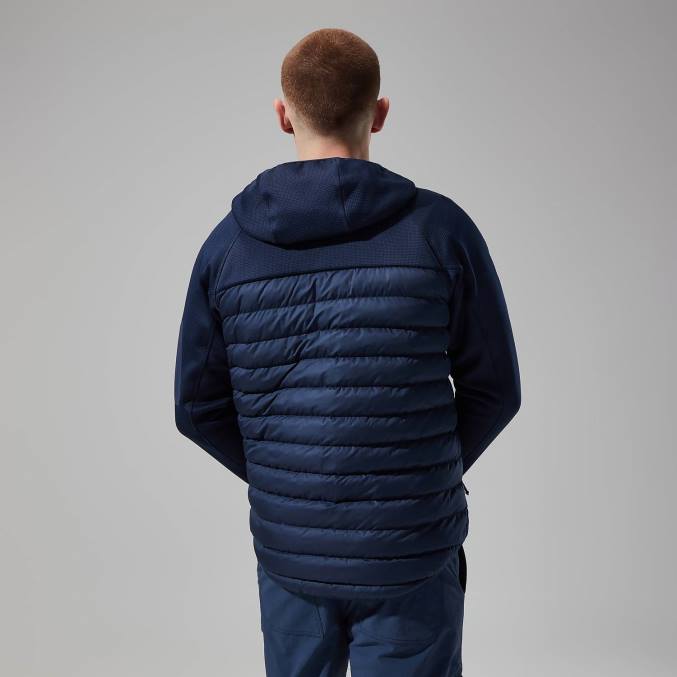 Berghaus moški urbani pravitale hibrid 6JTH67 oblačila mornarsko navy blazer/dusk